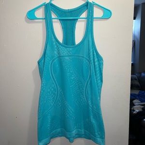Lululemon Swiftly Tech Teal Tank Top